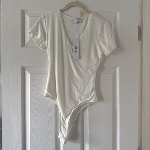 Vici Cream Bodysuit